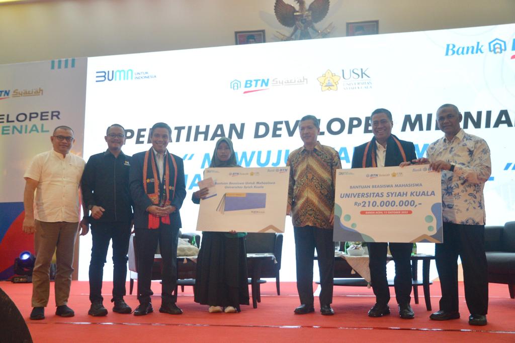 Bank BTN melalui BTN Syariah ingin mengambil peran yang lebih besar dan diharapkan bisa menjadi bank syariah terbesar di Aceh. Salah satu upaya yang dilakukan yakni mendorong generasi milenial Aceh menjadi developer atau pengusaha properti.