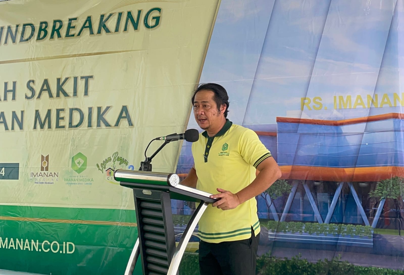Groundbreaking RS Imanan Medika, Perumahan Logam Bangun Setia 2 Segera