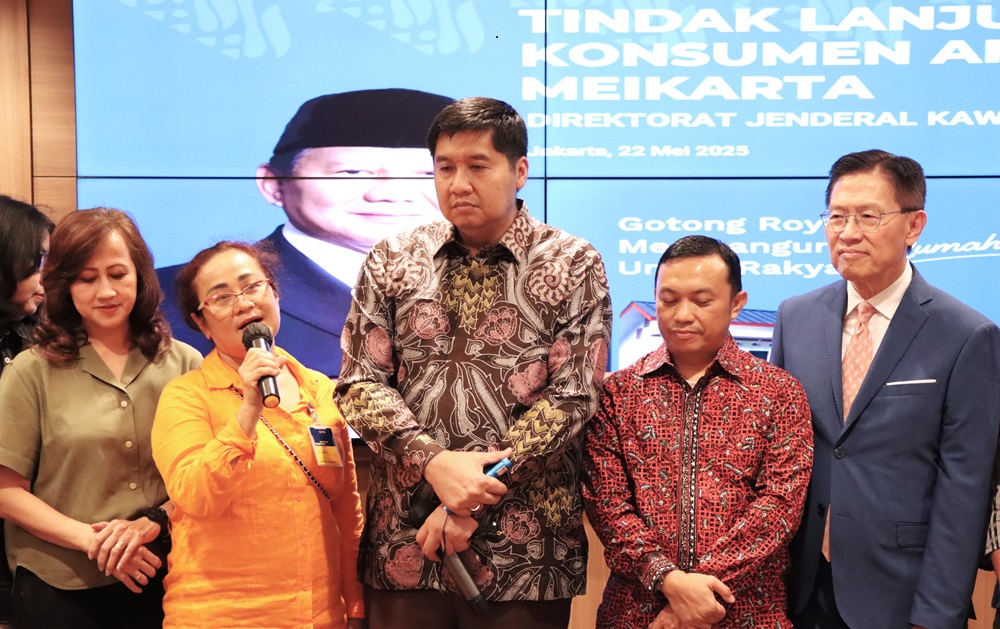 Menteri PKP mengapresiasi CEO Lippo Group James Riady yang menepati janjinya untuk mengembalikan dana sesuai permintaan dari konsumen Meikarta.