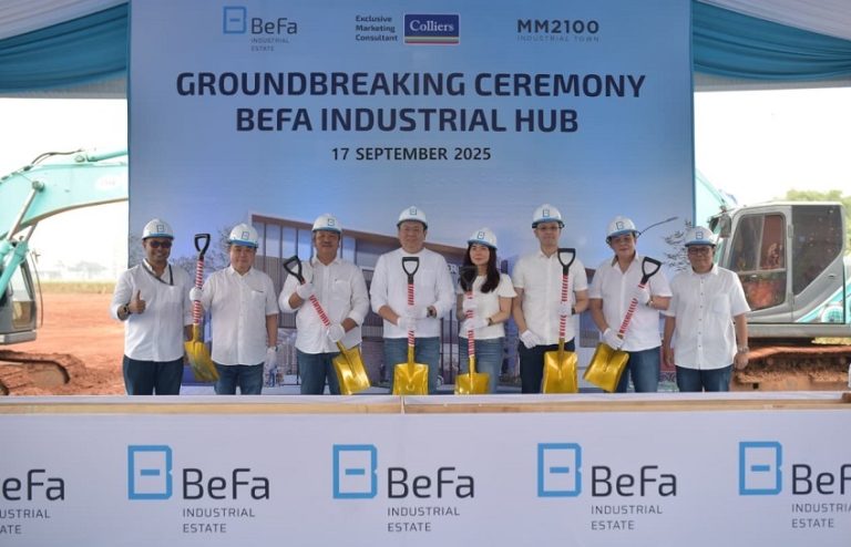 PT Bekasi Fajar Industrial Estate Tbk (BEST) resmi memulai pembangunan BEFA Industrial Hub yang berlokasi di kawasan industri MM2100, Cibitung, pada 17 September 2025. Proyek ini menghadirkan bangunan industri multiguna siap pakai