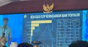 Menteri PKP Maruarar Sirait memaparkan data penyaluran KPR Subsidi FLPP hingga 26 September 2025, yang menunjukkan BTN berada di tingkat teratas dengan jumlah yang disalurkan mencapai 93.098 unit, disusul unit usaha syariahnya yakni BTN Syariah dengan 36.589 unit.