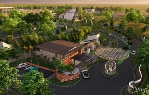 Synthesis Development mengembangkan Anandaya Home Resort dengan gaya resort dengan Fasilitas bintang lima yang dikembangkan di atas lahan 80 hektar.