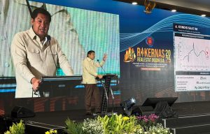 Pada rakernas tahun ini, REI mengangkat tema Propertinomic 2.0 : Mengatasi Hambatan dan Percepatan Program 3 Juta Rumah.