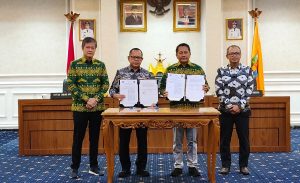 Gubernur Mirza menjelaskan beberapa potensi investasi yang dapat dikerja samakan dengan REI, antara lain pengembangan kota baru Bandar Negara seluas 5.308 hektar dengan konsep eco-city dan komit pada kawasan bebas banjir.