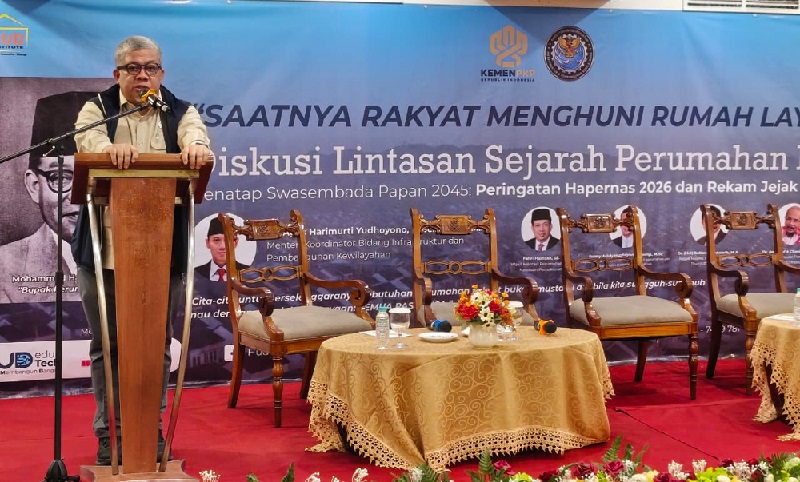 “Di antara semua institusi yang lain, kampus dan sebagainya, apalagi pengusaha, saya kira HUD Institute termasuk yang paling keras menyuarakan. Tapi menurut saya belum revolusioner. Negara harus hadir sepenuh hati,” tegas Fahri